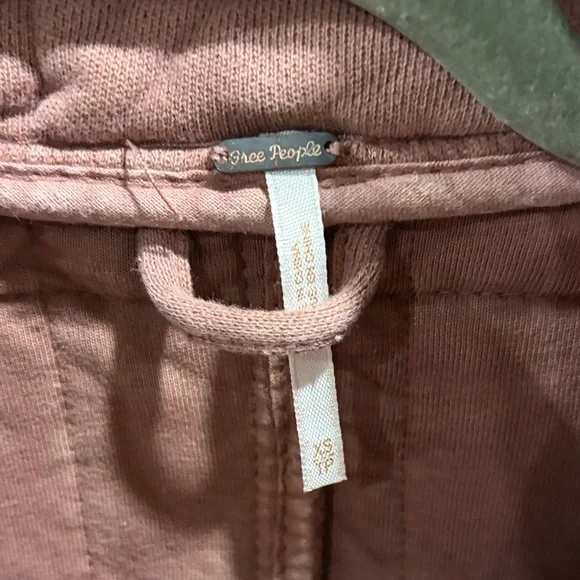 Free People Dolman Jacket Cherry Cola - Picture 2 of 3